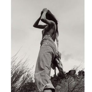 ★ VINTAGE ★ Oshkosh Hickory Stripe Overalls